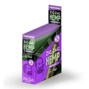 Zig Zag Hemp Wraps OG Purp 2pk