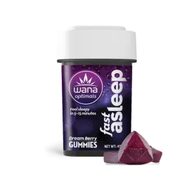 Fast Asleep Dream Berry Fast Acting Gummies 10x2mg 20mg
