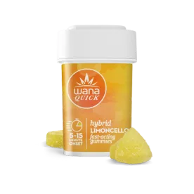 Wana Quick Gummies Hybrid Limoncello 100mg