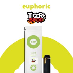 O.Pen Daily Strains Disposable Euphoric Hybrid Tiger’s Blood 1g