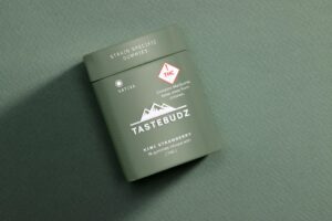 Tastebudz Gummies Sativa Kiwi Strawberry 100mg