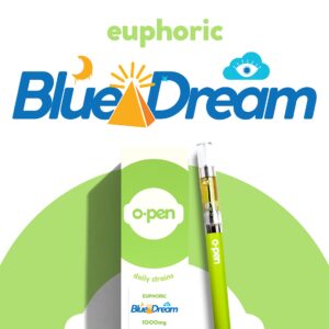 O.Pen Daily Strains Cart Euphoric Hybrid Blue Dream 1g