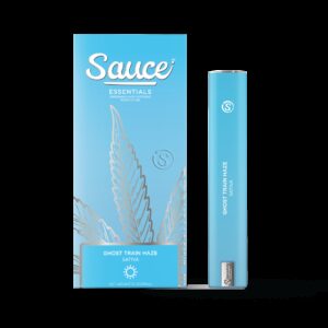 Sauce Live Resin Disposable Sativa Ghost Train Haze 1g