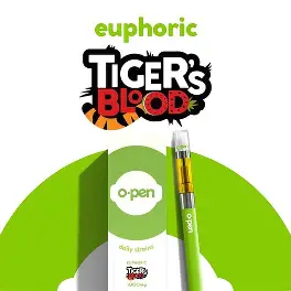 O.Pen Daily Strains Disposable Euphoric Hybrid Tiger’s Blood .5g