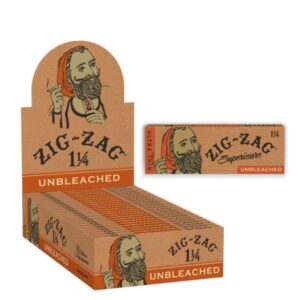 Zig Zag Unbleached Ultra Thin Papers 1 1/4″