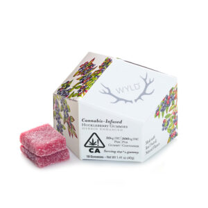 Wyld Gummies Hybrid Huckleberry 100mg
