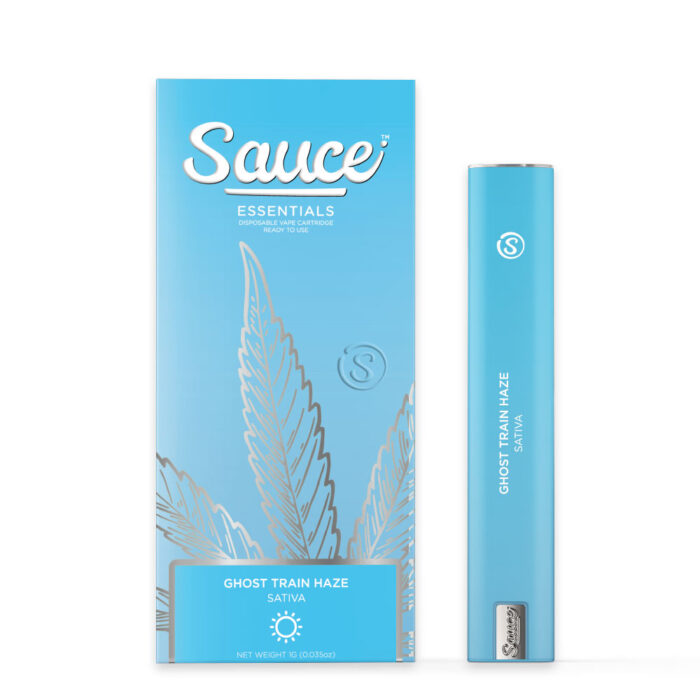 product_31073409-9eb0-4eb9-83bb-ec36deacc11c Sauce Live Resin Disposable Sativa Ghost Train Haze 1g - Image 1