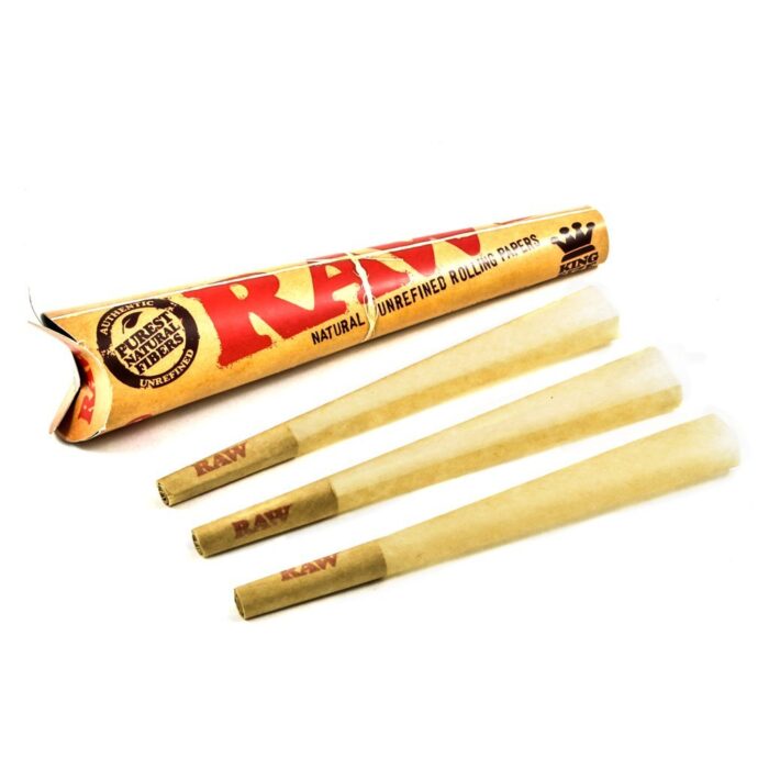 RAW Organic Cones 1 1/4" 6pk - Image 1