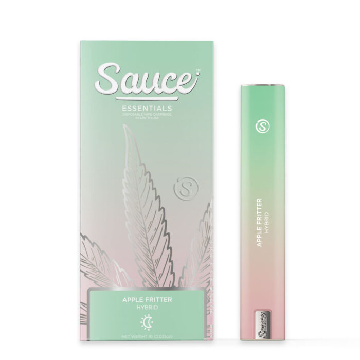 product_65ab00e5-9343-4524-81f6-594bec95ab25 Sauce Live Resin AIO Hybrid Apple Fritter 1g - Image 1