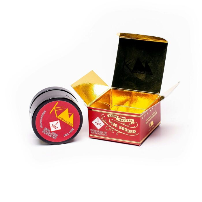 product_c13184ad-3f3e-4fe1-93cd-f80f48803585 Kush Masters Live Budder Lemon Cherry Gelato 1g - Image 1