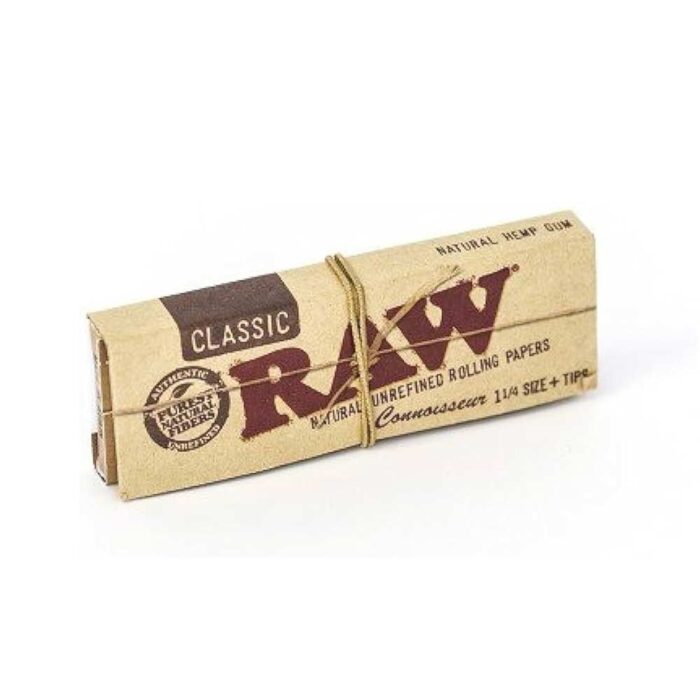 product_c4fed1fd-d318-46d8-bd4b-785905b93005 RAW Classic Connoisseur Papers 1 1/4" w/ Tips - Image 1