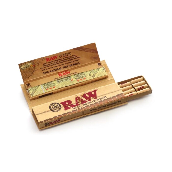 product_fc4a547b-6324-434f-a0b4-9d419a0264c0 RAW Classic Connoisseur Papers King Size w/ Tips - Image 1