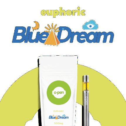 O.Pen Daily Strains Disposable Euphoric Hybrid Blue Dream .5g