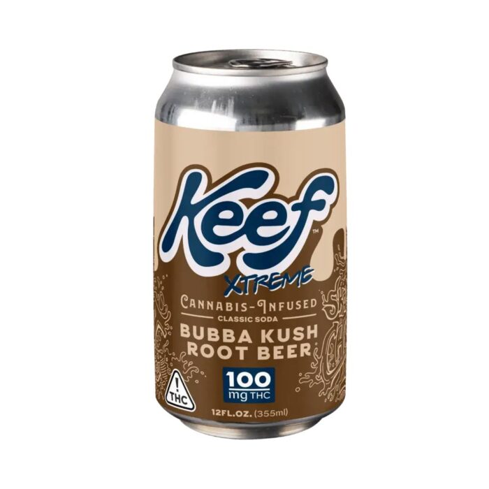 Keef Xtreme Drinks Bubba Kush Root Beer 100mg - Image 1