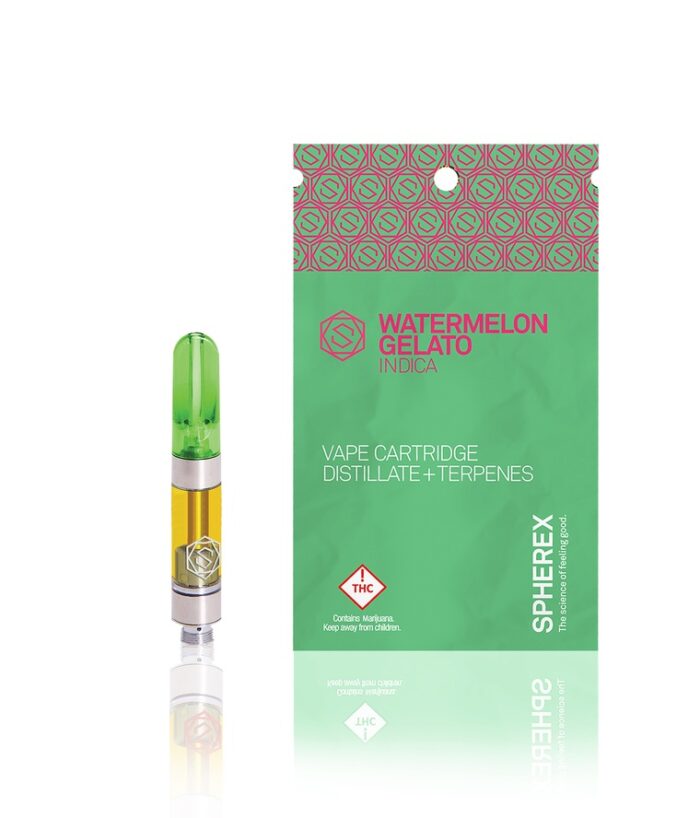 Spherex Cart Indica Watermelon Gelato 1g - Image 1