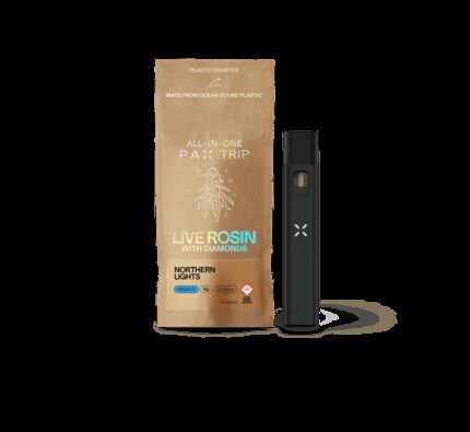 Pax Trip Live Rosin Diamond Disposable Indica Purple Afghani 1g