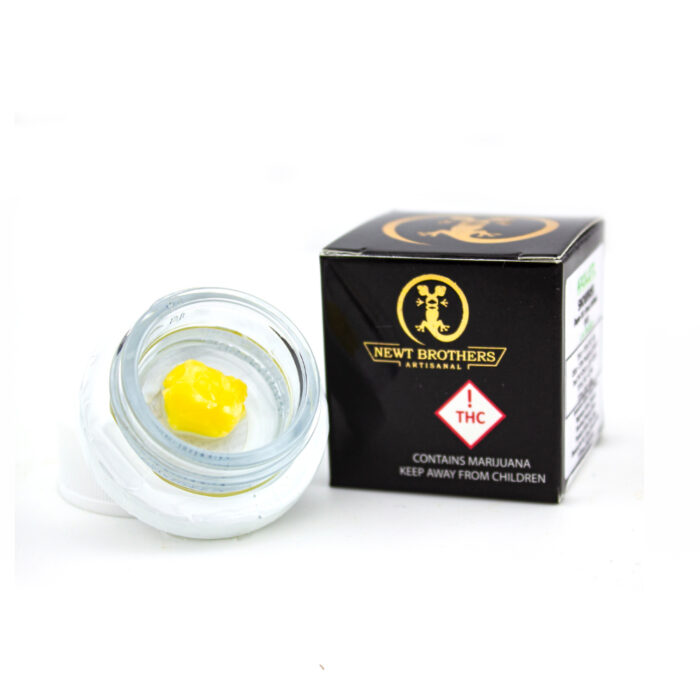 Newt Brothers Axolotl Sugar Wax Indica Wine Down 1g - Image 1