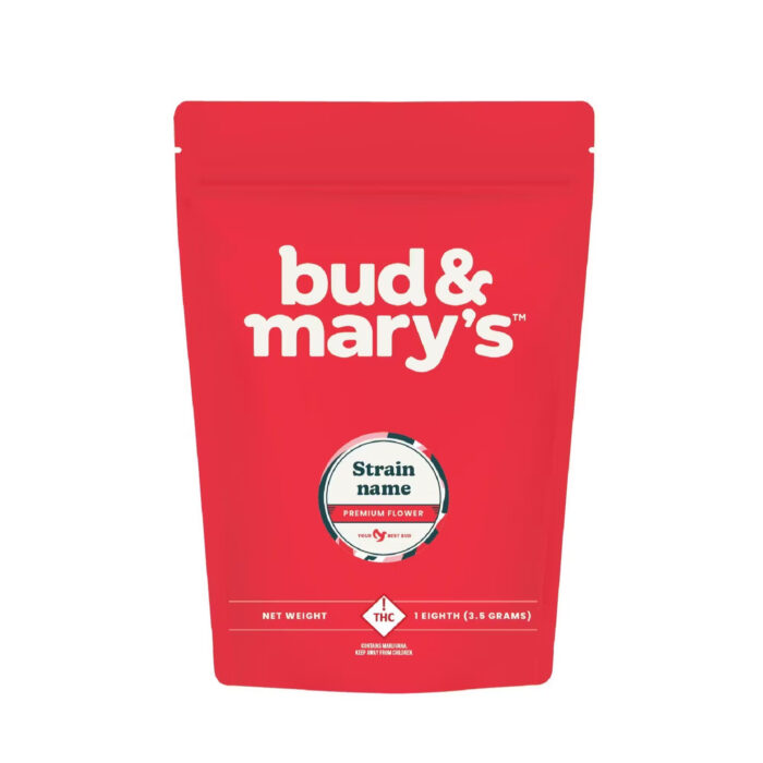 Bud & Mary's Prepacked Flower Indica Snow Cone 3.5g - Image 1
