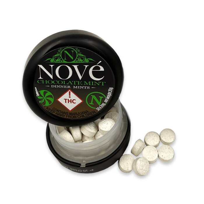 Nove Dinner Mints Chocolate Mint 100mg - Image 1