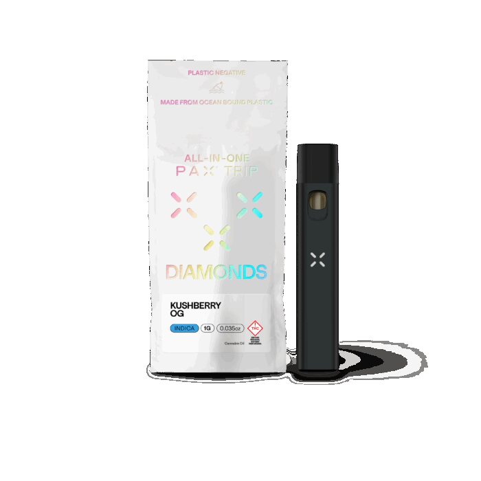 Pax Trip Diamond AIO Indica Kushberry OG 1g - Image 1