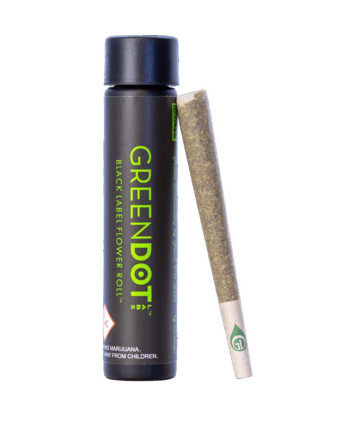 product_b7975b10-c19e-4802-a3f8-2e664ced42c5 Green Dot Labs Black Label Pre-Roll F.A.F.O. 1g - Image 1
