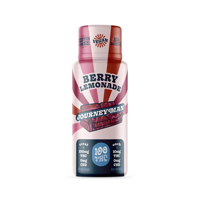 Journeyman Drink Berry Lemonade 100mg - Image 1