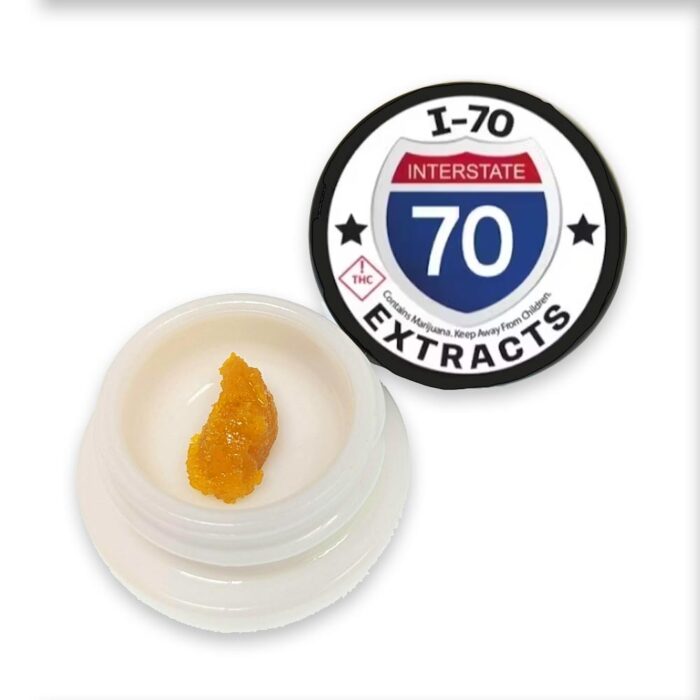 I-70 Extracts Wax Tropicanna Banana 1g - Image 1