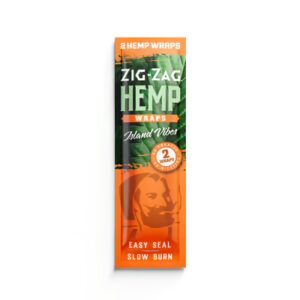 Zig Zag Hemp Wraps Island Vibes 2pk