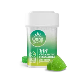Margarita 1:1:1 Gummies CBG:CBD:THC 20x5mg 100mg
