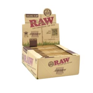 RAW Classic Artesano Papers King Size w/ Tips