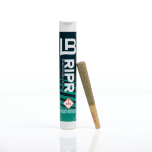 Lemon Brulee   Grape Cream Cake Rosin Infused Pre-Roll 1g