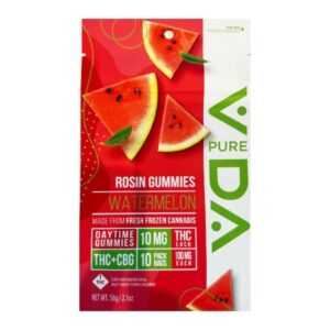 Watermelon Rosin Gummies CBG:THC 10x10mg 100mg