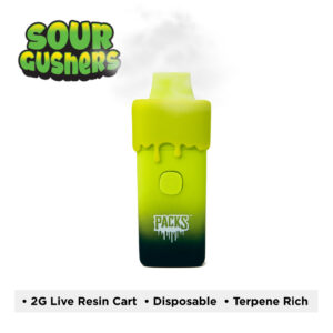 Sour Gushers Live Resin Disposable 2g