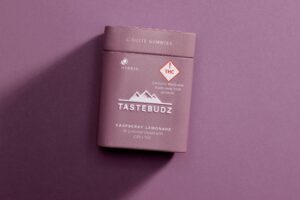 Tastebudz Gummies 50:1 Hybrid Raspberry Lemonade CBD:THC 20mg