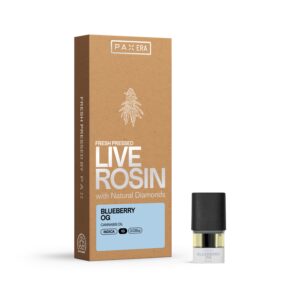 Pax Live Rosin Pod Indica Blueberry OG 1g