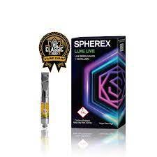 Spherex Luxe Live Rosin Cart Sativa Apricot Fumez 1g