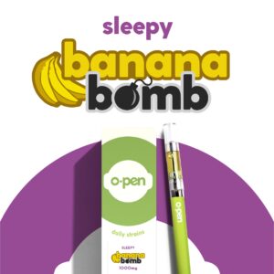 O.Pen Daily Strains Cart Sleepy Indica Banana Bomb 1g