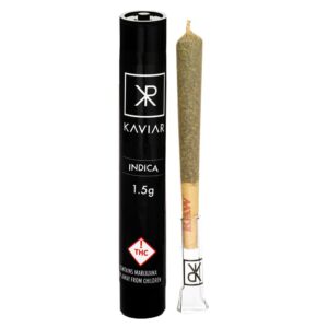 Kaviar Infused Pre-Roll Indica Brass Papaya 1.5g