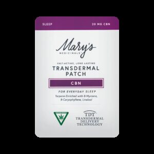 Mary’s Medicinals Transdermal Patch CBN 20mg