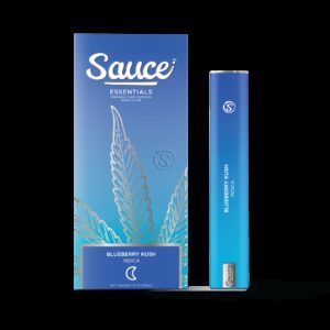 Sauce Live Resin Disposable Indica Blueberry Kush 1g