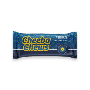 Cheeba Chews Caramel Taffy 1:1:1 Trifecta CBG:CBD:THC 100mg
