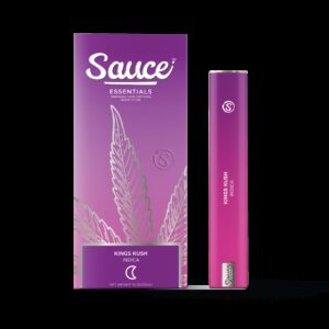 Sauce Live Resin Disposable Indica Kings Kush 1g