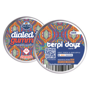 Dialed In… Rosin Gummies Terpi Dayz 100mg