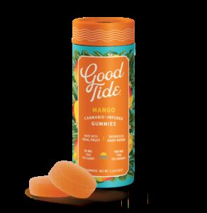 Good Tide Rosin Gummies Indica Mango 100mg