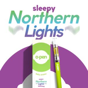 O.Pen Daily Strains Cart Sleepy Indica Northern Lights 1g