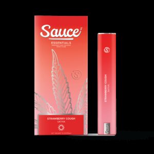 Sauce Live Resin Disposable Sativa Strawberry Cough 1g