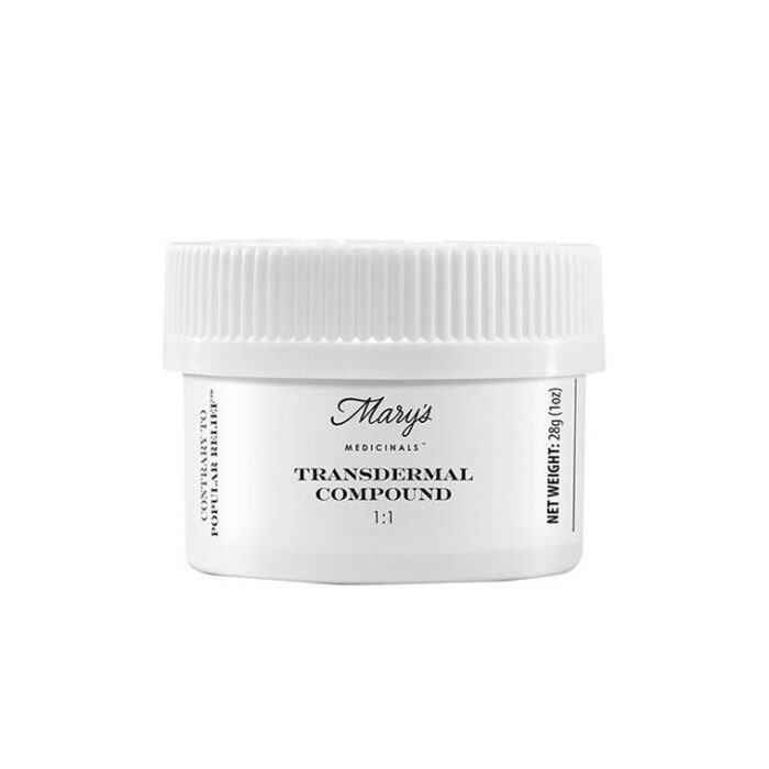 Mary's Medicinals - Transdermal Compound - 1:1 CBD:THC 50mg - Image 1