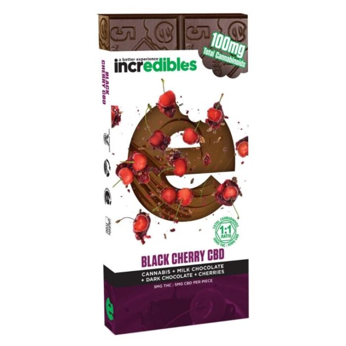 Incredibles - Bar - 1:1 Black Cherry 100mg - Image 1