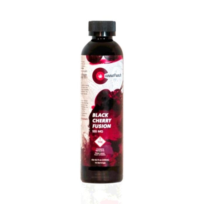 CannaPunch - Drink - Black Cherry 100mg - Image 1