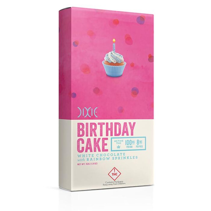 Dixie - Birthday Cake - Hybrid - 100mg - Image 1